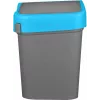 Контейнер для мусора, мусорное ведро 25 л, Econova Smart Bin синий