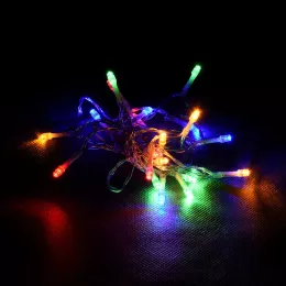Гирлянда новогодняя для елки Vegas "Нить" 20 разноцветных LED, 2 метра