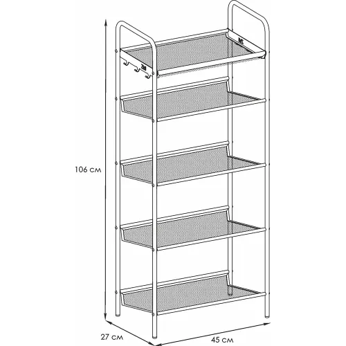 Poyafzal uchun tokcha ЗМИ Женева 15 metall kulrang
