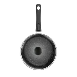 Сковорода 24 со стекл. крышкой с/р «Мраморная»