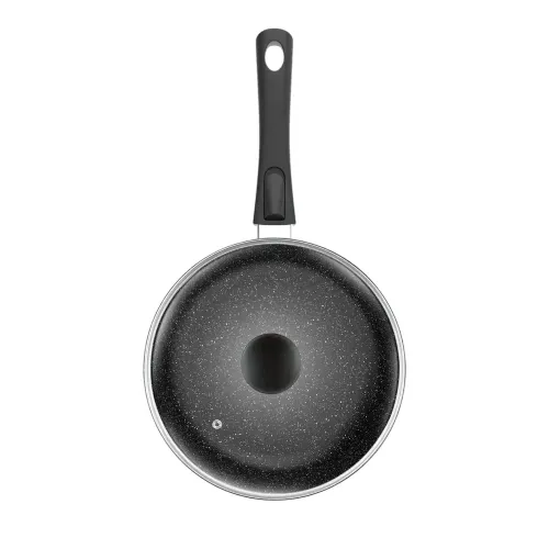 Сковорода 24 со стекл. крышкой с/р «Мраморная»