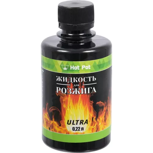 Жидкость для розжига Hot Pot ULTRA 61383 0,22 л
