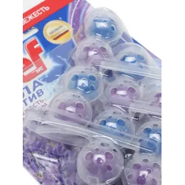 Туалетный блок Bref Сила актив Свежесть лаванды, 3х50 гр.