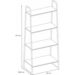 Стеллаж ЗМИ Скандинавия 24 белый