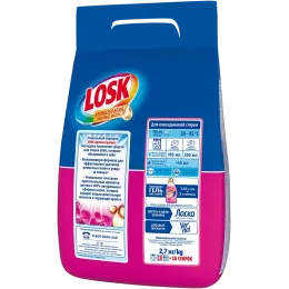 Стиральный порошок Losk Орхидея и Масло Макадамии, 2,7 кг