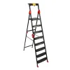 Стремянка Perilla Comfort 7+1 8 ступеней 133508