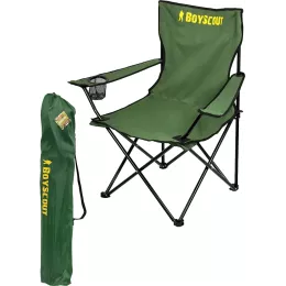 Кресло кемпинговое раскладное с подлокотниками BoyScout 61063 в чехле