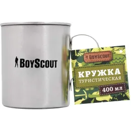 Кружка туристическая BoyScout 61156 400 мл