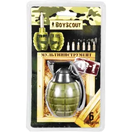 Bitli tornavidalar to'plami BoyScout "F-1" 61117 6 dona