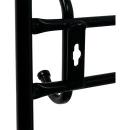 Вешалка для одежды ЗМИ 2-х ярусная 60 черный