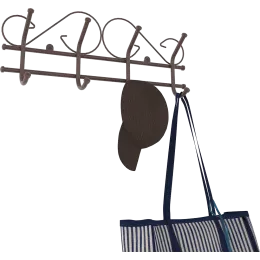 Вешалка для одежды ЗМИ Ажур 4 медный