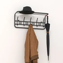 Вешалка для одежды ЗМИ Ажур 60 черный