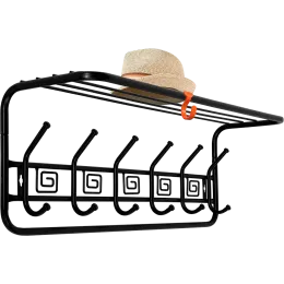 Вешалка для одежды ЗМИ Ажур 80 черный