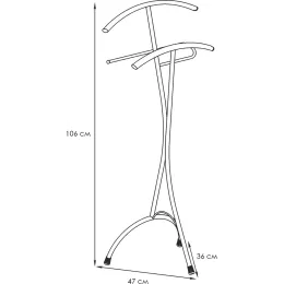 Kiyim uchun ilgich ЗМИ Слуга №1 oq